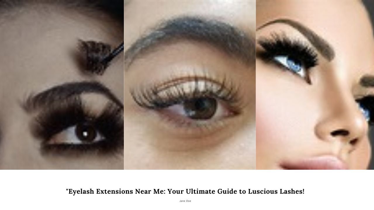 Guide to Luscious Lashes!